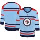 Youth Winnipeg Jets  Light Blue Anniversary Replica Jersey