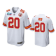 Men's Kansas City Chiefs #20 Justin Reid White Super Bowl LVII Limited Jersey