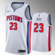 Youth Detroit Pistons #23 Jaden Ivey Association Edition White NBA Jersey