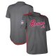 Youth Atlanta Braves Stitches Charcoal Team V-Neck Jersey