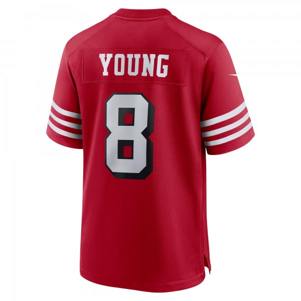 Men's San Francisco 49ers Steve Young Nike Scarlet Retired Alternate Game Jersey