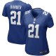 Women's New York Giants Tiki Barber Nike Royal Game Retired Player Jersey