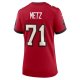 Women's Tampa Bay Buccaneers Lorenz Metz Nike  Red  Game Jersey