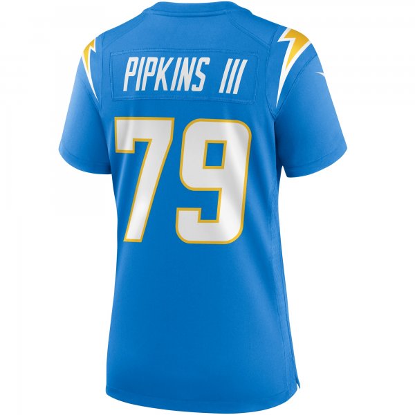 Women's Los Angeles Chargers Trey Pipkins III Nike Powder Blue Game Jersey