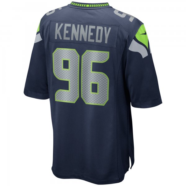 Men's Seattle Seahawks Cortez Kennedy Nike College Navy Game Retired Player Jersey