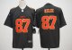 Men's Nike Kansas City Chiefs #87 Travis Kelce Black Stitched NFL Limited Rush Jersey