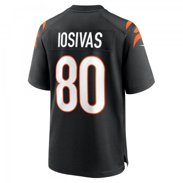 Men's Cincinnati Bengals Andrei Iosivas Nike  Black Team Game Jersey