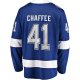 Men's Tampa Bay Lightning Mitchell Chaffee Fanatics Blue Home Premier Breakaway Player Jersey