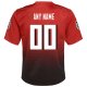 Youth Atlanta Falcons Nike Red Alternate Custom Game Jersey