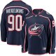 Men's Columbus Blue Jackets Elvis Merzlikins Fanatics Navy Home Breakaway Player Jersey