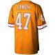 Men's Tampa Bay Buccaneers John Lynch Mitchell & Ness Orange Legacy Replica Jersey