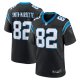 Men's Carolina Panthers Ihmir Smith-Marsette Nike  Black Team Game Jersey