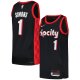 Men's Portland Trail Blazers Anfernee Simons Nike Black Swingman Player Jersey - City Edition