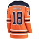 Women's Edmonton Oilers Zach Hyman Fanatics Orange Breakaway Player Jersey