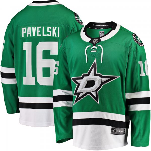 Men's Dallas Stars Joe Pavelski Fanatics Kelly Green Breakaway Home Player Jersey