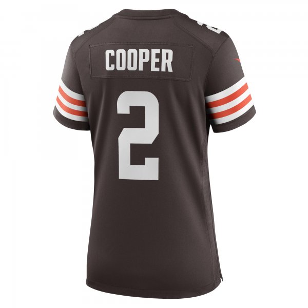 Women's Cleveland Browns Amari Cooper Nike Brown Game Jersey