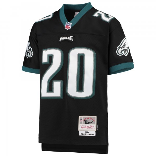 Youth Philadelphia Eagles Brian Dawkins Mitchell & Ness Black 2004 Legacy Retired Player Jersey