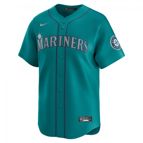 Men's Seattle Mariners  Nike Aqua  Alternate Limited Jersey