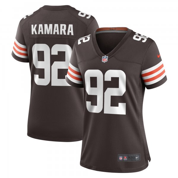 Women's Cleveland Browns Sam Kamara Nike  Brown Team Game Jersey