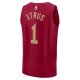 Youth Cleveland Cavaliers Max Strus Fanatics Wine Fast Break Player Jersey - Icon Edition