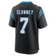 Men's Carolina Panthers Jadeveon Clowney Nike  Black  Game Jersey