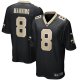 Men's New Orleans Saints Archie Manning Nike Black Game Retired Player Jersey