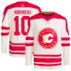 Men's Calgary Flames #10 Jonathan Huberdeau adidas Cream 2023 NHL Heritage Classic Primegreen Player Jersey