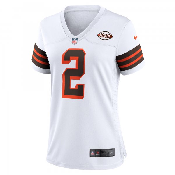 Women's Cleveland Browns Amari Cooper Nike White Alternate Game Jersey