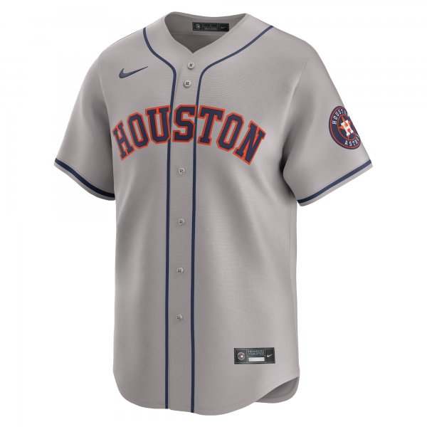 Men's Houston Astros  Nike Gray Away Limited Jersey