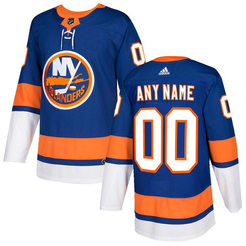 Men's Adidas New York Islanders Royal Blue Home NHL Customized Jersey