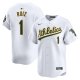 Men's Oakland Athletics Esteury Ruiz Nike White Home Limited Player Jersey