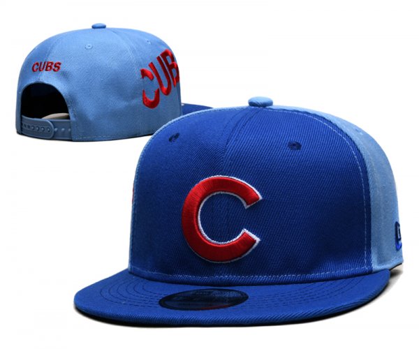 Chicago Cubs's blue cap