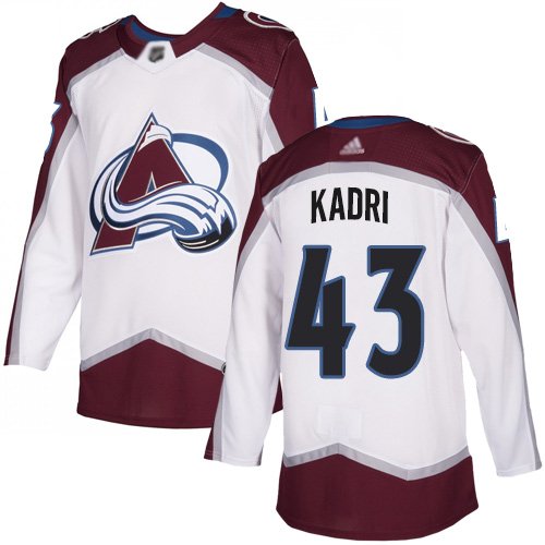 Colorado Avalanche #43 Nazem Kadri White Road Stitched NHL Jersey