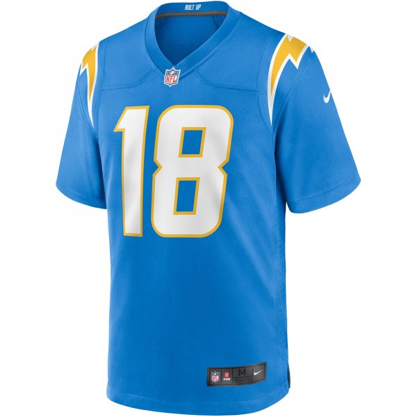 Men's Los Angeles Chargers Charlie Joiner Nike Powder Blue Game Retired Player Jersey