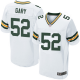 Green Bay Packers #52 Rashan Gary White Men's Stitched Nike NFL Elite Jersey