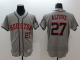 Houston Astros #27 Jose Altuve Grey Flexbase Collection Stitched MLB Jersey