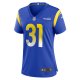 Women's Los Angeles Rams Nick Hampton Nike Royal Home Game Jersey