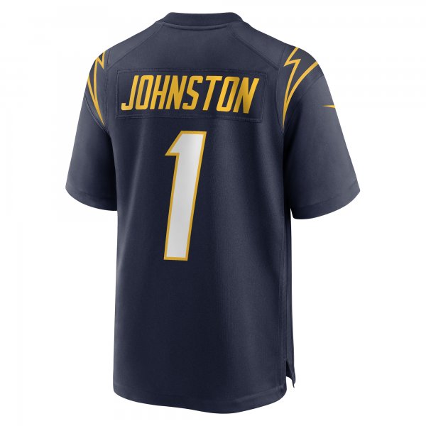 Men's Los Angeles Chargers Quentin Johnston Nike Navy Alternate Game Jersey