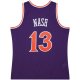 Men's Phoenix Suns Steve Nash Mitchell & Ness Purple 2001/02 Hardwood Classics Swingman Jersey