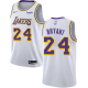 Women's Nike Los Angeles Lakers #24 Kobe Bryant WhiteNBA Swingman Association Edition Jersey