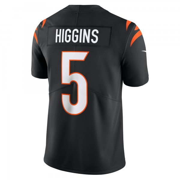 Men's Cincinnati Bengals Tee Higgins Nike Black  Vapor Untouchable Limited Jersey