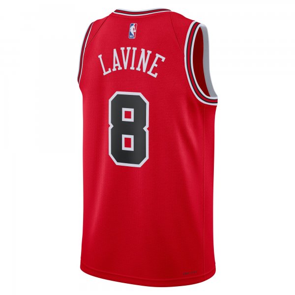 Unisex Chicago Bulls Zach LaVine Nike Red Swingman Jersey - Icon Edition