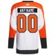 Men's Philadelphia Flyers  adidas White Away  Primegreen Custom Jersey