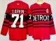 Men's #71 Dylan Larkin Detroit Red wings Red City Edition Jersey