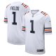 Men's Chicago Bears Justin Fields Nike White 2021 NFL Draft First Round Pick Alternate Classic Game Jersey