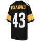 Youth Pittsburgh Steelers Troy Polamalu Mitchell & Ness Black 2005 Gridiron Classics Retired Player Legacy Jersey