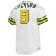 Men's Oakland Athletics Reggie Jackson Mitchell & Ness White 1972 Cooperstown Collection Jersey