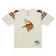 Men's Minnesota Vikings Randy Moss Mitchell & Ness Cream Chainstitch Legacy Jersey