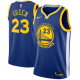 Men's Nike Golden State Warriors #23 Draymond Green Blue Stitched Swingman NBA Jersey