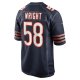 Men's Chicago Bears Darnell Wright Nike Navy 2023 NFL Draft First Round Pick Game Jersey